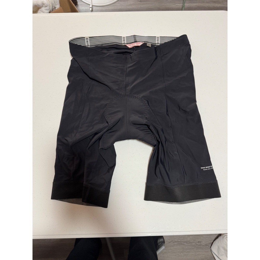 Y2K Giro Sport Design Cycling Shorts Compression Santa Cruz Men's Size XL Black